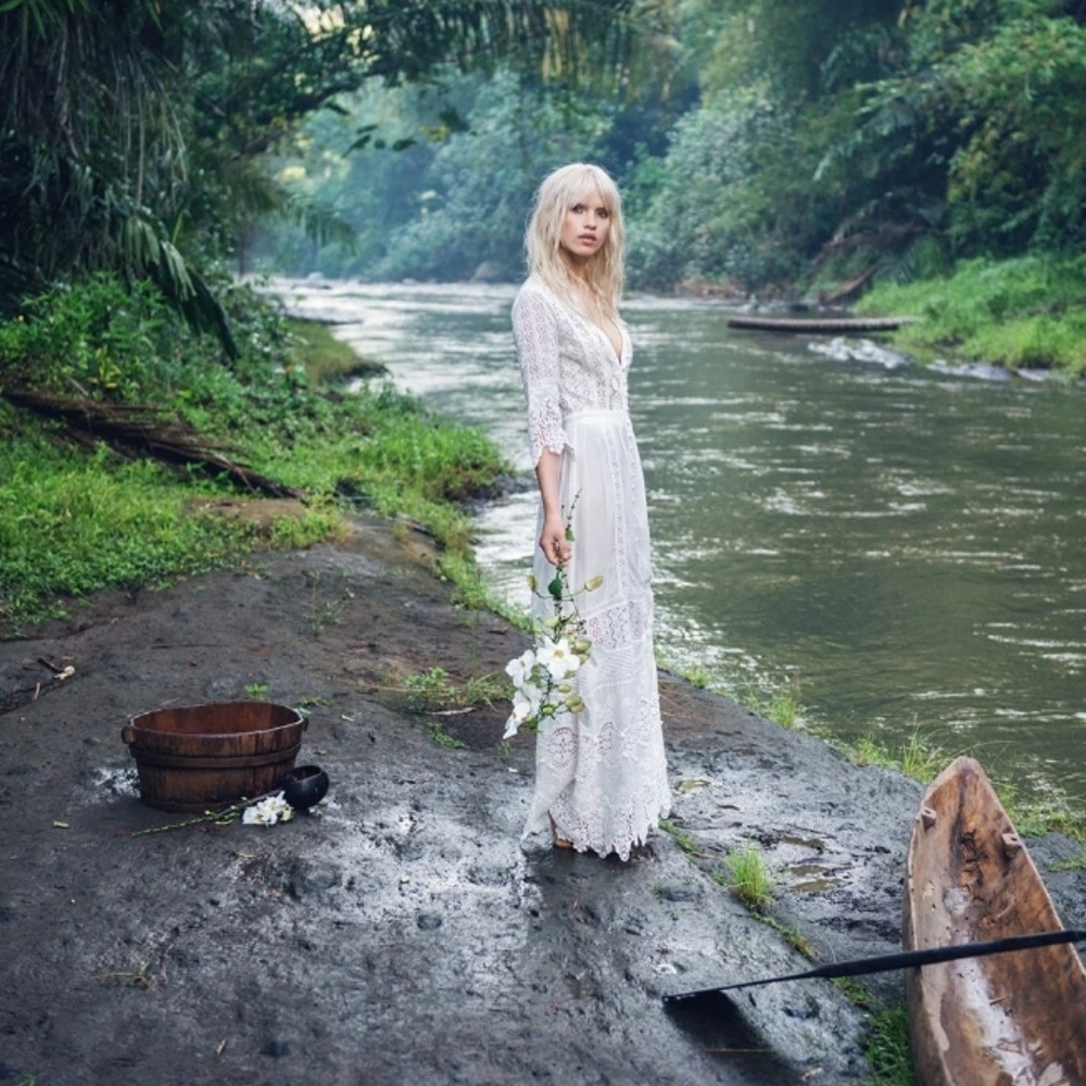 Free People X  Spell & Gypsy Bride Aurora Gown
